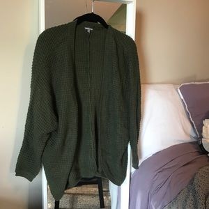 Green sweater
